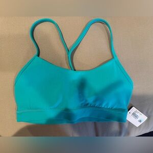 NWT lululemon athletica Turquoise Y Bra
